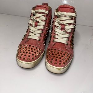 CHRISTIAN LOUBOUTIN Louis Spikes Sneakers